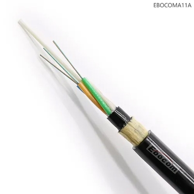 Single mode aerial overhead outdoor ADSS 8 12 core 3km fiber optic cable for sale