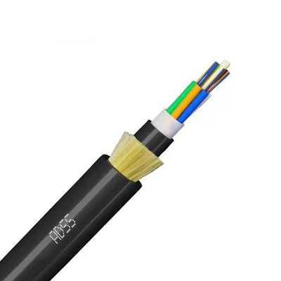 24 Core ADSS All-Dielectric Self-Supporting ADSS Fiber Optic Cable SM G652D With Aramid Yarn