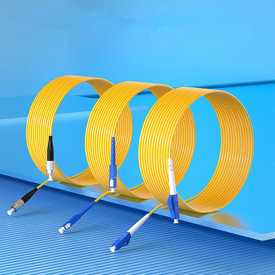Customized Length SC-SC Patch Cord Simplex SM 2.0mm 3.0mm 1M 3M 5M LSZH Manufacturer