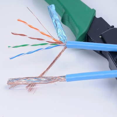 Oxygen-free copper CAT5e Network Cable UTP FTP SFTP Shielded for Network Cabling