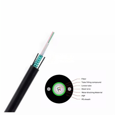 GYXTW OM3 Multimode Fiber Optic Cable – 2 to 24 Core Outdoor Armored Central Tube Cable