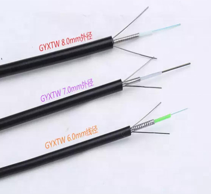 GYXTW OM3 Multimode Fiber Optic Cable – 2 to 24 Core Outdoor Armored Central Tube Cable