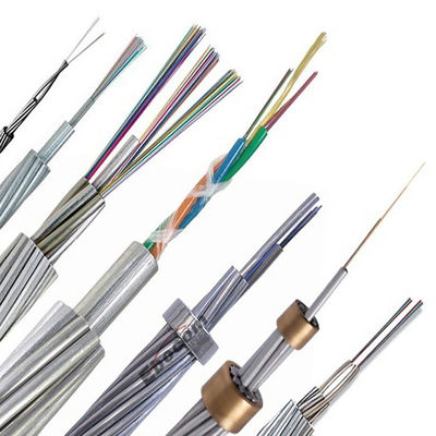 OPGW 72B1-150 Overhead Ground Wire Cable 72 96 144Core For Tower 220KV 110KV Communication