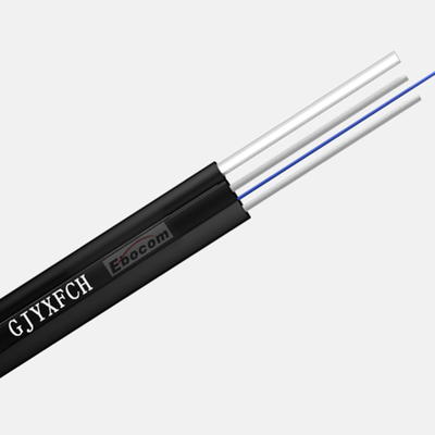 Indoor and Outdoor FTTH Optical Fiber Flat Drop Cable 2.0*3.0mm Cable Diameter