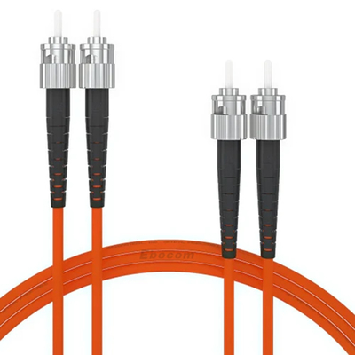 OM2 50/125 LC to ST Simplex Fiber Patch Cable 3m 5m Multimode Fiber Distribution Frame 2.0 3.0 Insertion loss ≤0.2dB