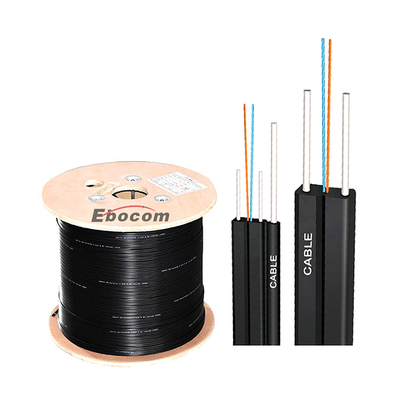 1-4 cores LSZH Jacket FTTH Drop Cable Waterproof Outdoor Installation