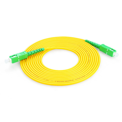 Customized Length SC-SC Patch Cord Simplex SM 2.0mm 3.0mm 1M 3M 5M LSZH Manufacturer