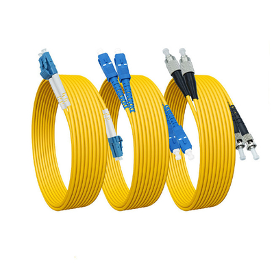 Patch Cord Fiber Optic Cable SC/LC/ST/MPO Jacket OM2 OM3 for networking purposes