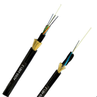 12 Core ADSS Fiber Optic Cable All-Dielectric with Single PE Jacket