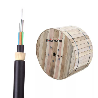 100M ADSS Fiber Optic Cable12/24/48/96 Core SM G652D Optical Cable Fiber Count 2-288 Jacket Material PE