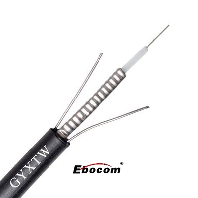 Armored GYXTW Optical Cable 4-12 Core G 652D Single mode FRP Strength Waterproof for Duct Buried