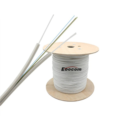 FTTH Indoor Drop Cable  GJXH G652D G657A1 A2  For Networking Internet Communication