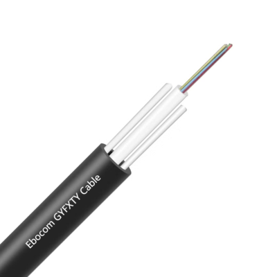 High Quality GYFXTY Central Loose Tube Non-Armored Outdoor Fiber Optic Cable with Parallel FRP Strength Member